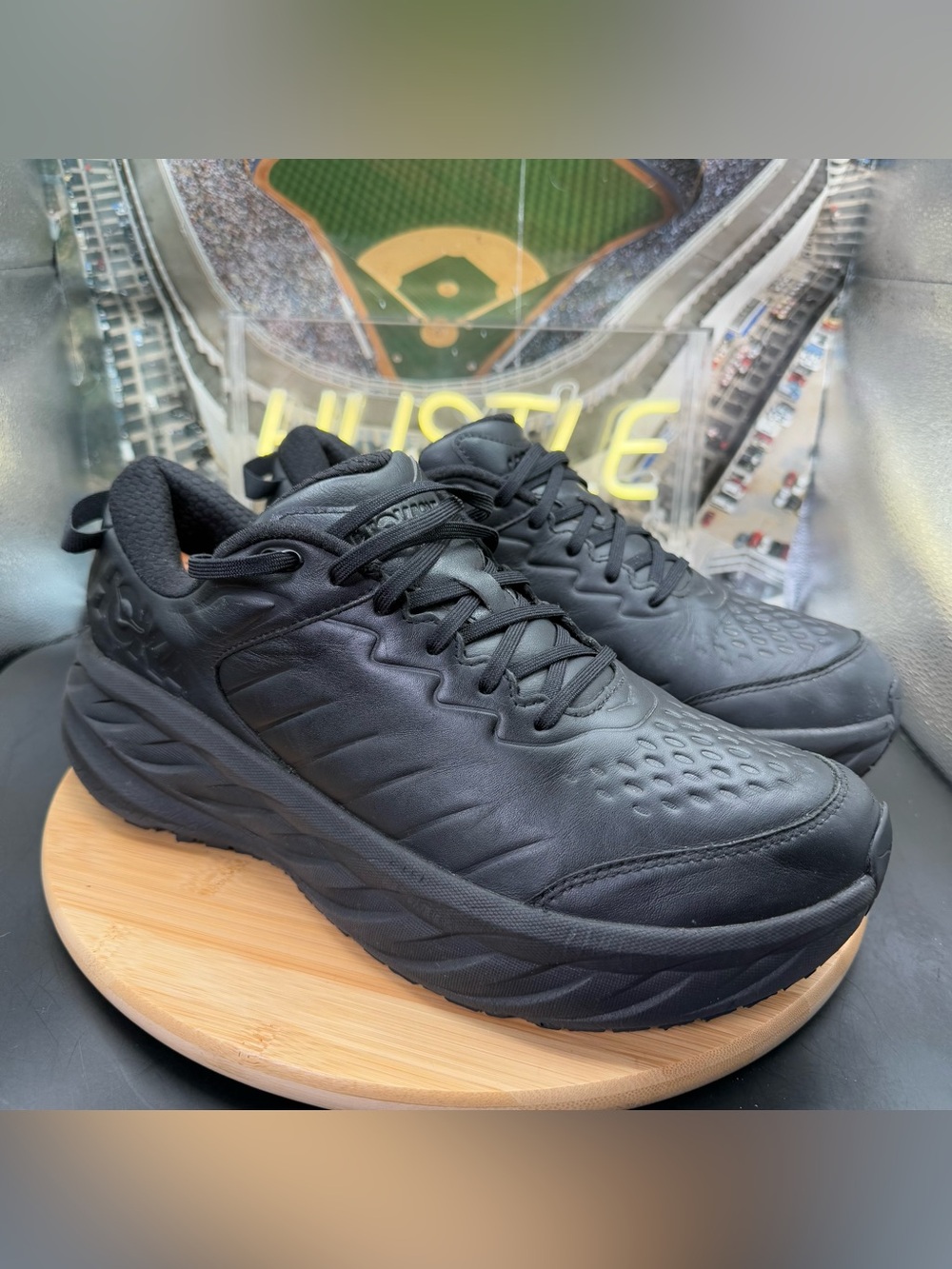 Hoka One One Bondi SR Black Mens Size 13